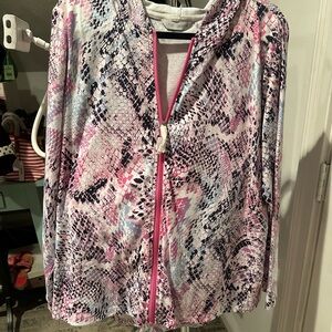 Sport Savvy lightweight zip up jacket